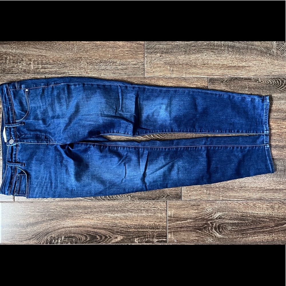ATHLETA Sculptex skinny dark wash jean